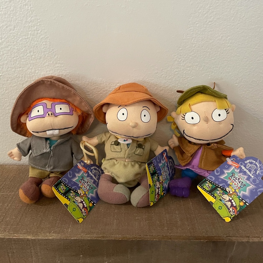Nickelodeon 1998 Rugrats Movie Mini Plush